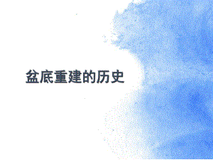 盆底重建的历史.ppt