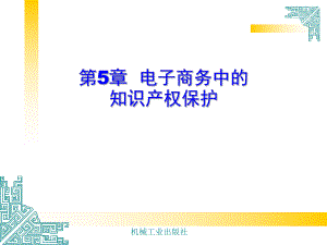 电子商务法律法规第5章.ppt