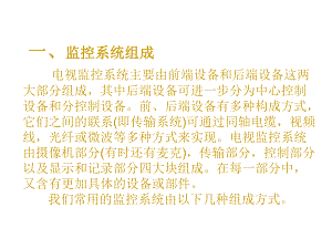 监控系统组成资料.ppt