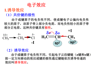 有机化学中的电子效应.ppt