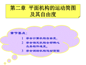 机械设计基础平面自由度计算.ppt