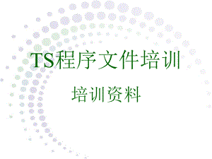 程序文件培训.ppt