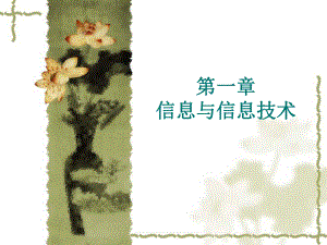 第一章信息与信息技术.ppt