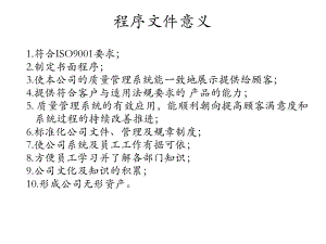 程序文件意义.ppt