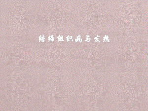 结缔组织病与发热PPT医学课件.ppt