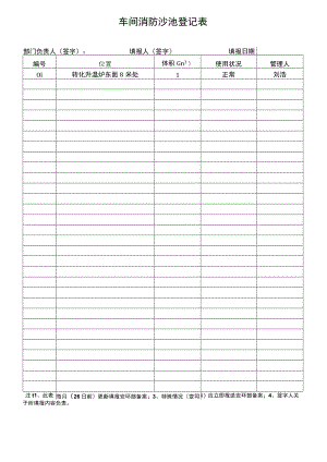 车间消防沙池登记表.docx