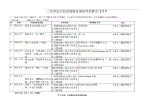 软件交付记录参考.docx