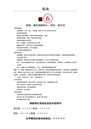 柴油安全标签.docx