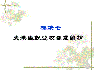 大学生就业权益及保护.ppt