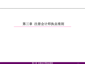 注册会计师执业准则.ppt