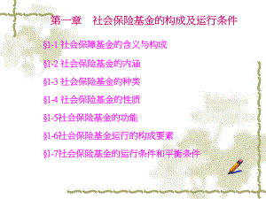 第一章社会保险基金的基本概念.ppt