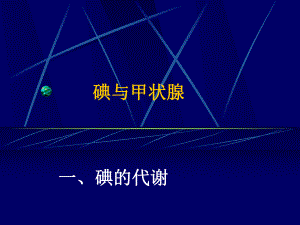 碘与甲状腺研究生.ppt