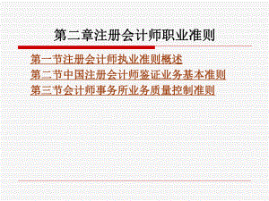 注册会计师职业准则.ppt
