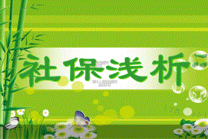浅析社会保险.ppt