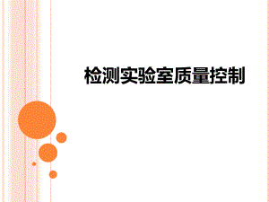 检测实验室质量控制课件.ppt