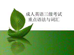 英语三级知识点.ppt