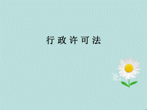 行政许可法培训课件.ppt