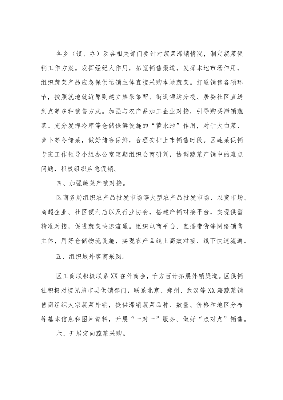 XX区蔬菜促销工作方案.docx_第2页