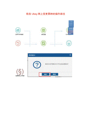 税务UK软件网上变更票种路径.docx