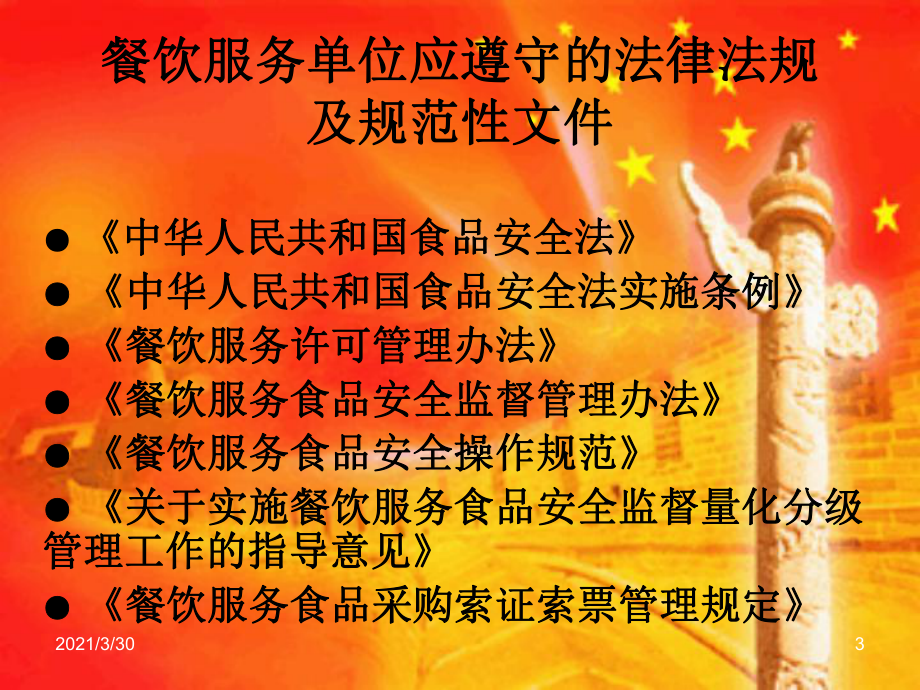 餐饮服务食品安全管理培训课件(餐饮单位).ppt_第3页