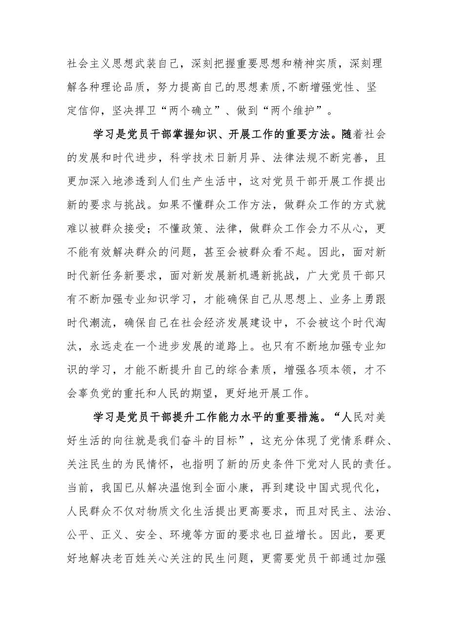 2023年三抓三促“抓学习促提升、抓执行促落实、抓效能促发展”的研讨心得体会发言材料及通用活动方案后附情况汇报六篇.docx_第2页