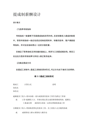 [荐]提成制薪酬设计.docx