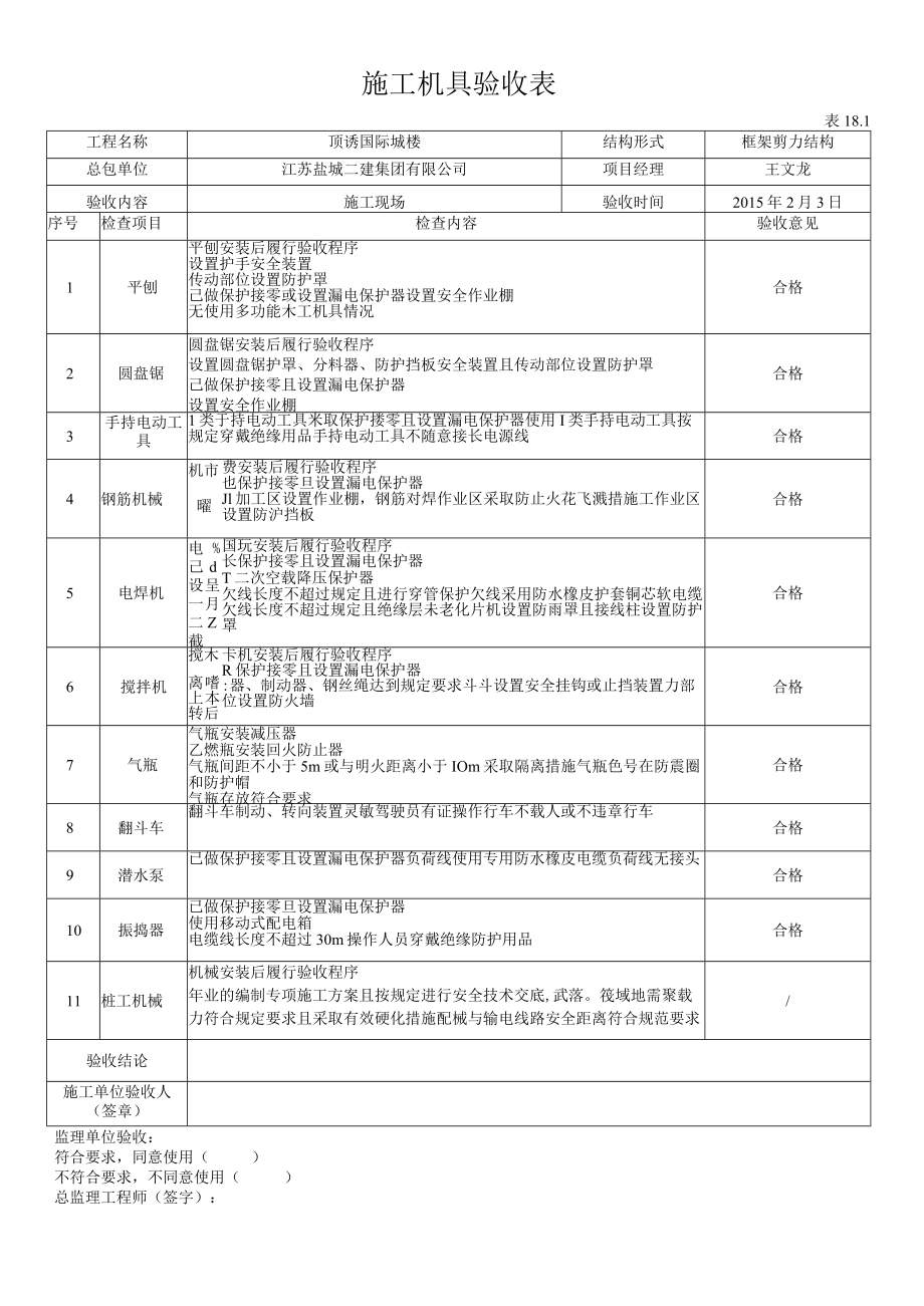 15.1 施工机具验收表.docx_第1页