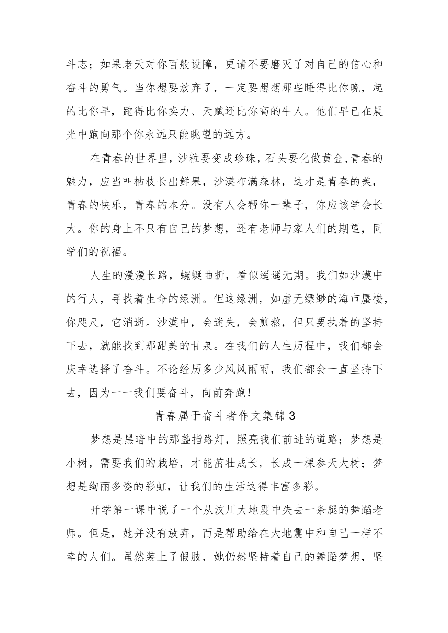 (6篇)青春属于奋斗者汇编.docx_第3页