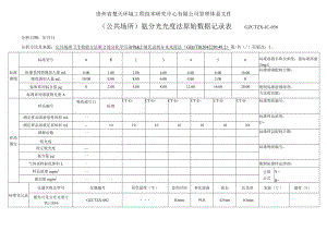 GZCTZX-JC-056-GBT18204.2公共场所氨纳氏试剂分光光度法原始数据记录表.docx