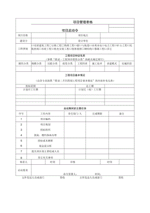 公司项目启动令.docx
