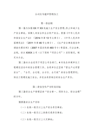 公司安全生产管理办法.docx