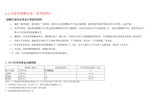 企业薪酬管理工具包07-2 L公司宽带薪酬方案.docx