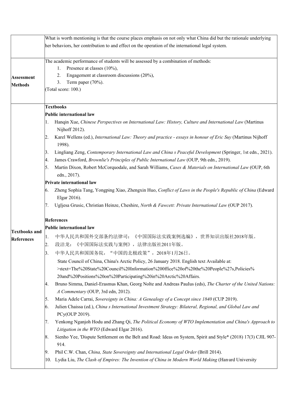 中南财经政法大学课程教学大纲.docx_第2页
