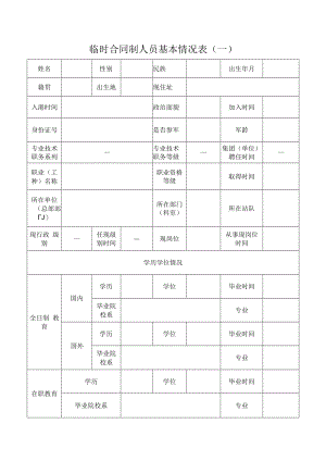 临时合同制人员基本情况表.docx