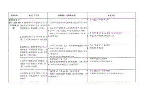 主管安全生产副职安全生产责任制及到位标准.docx