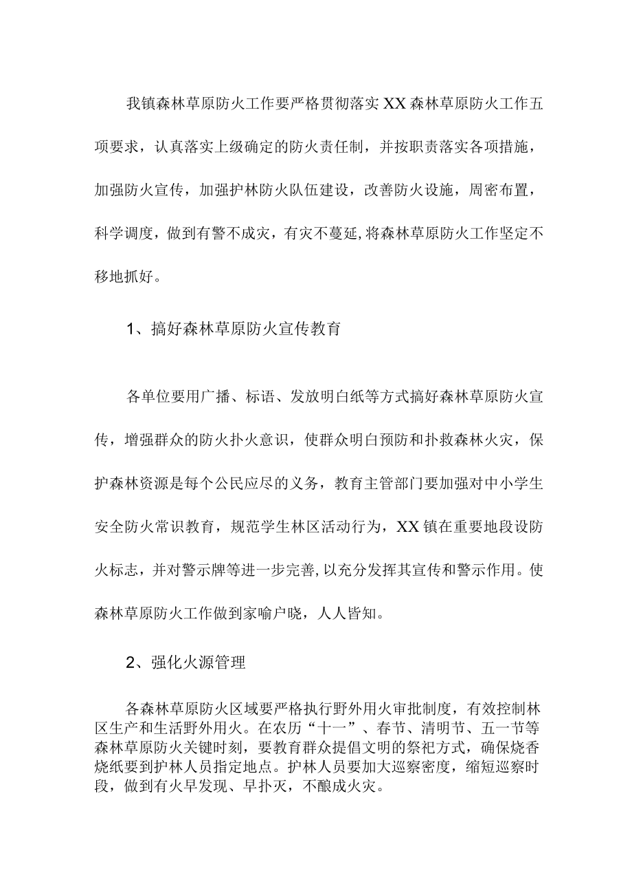 乡镇森林草原防火工作总结汇编4份.docx_第2页