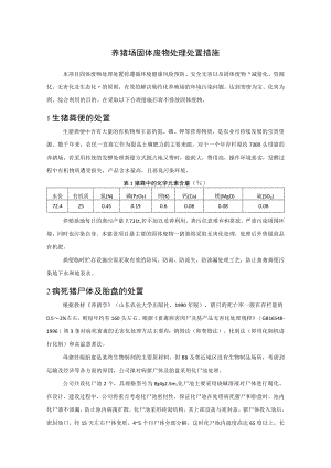 养猪场固体废物处理处置措施.docx