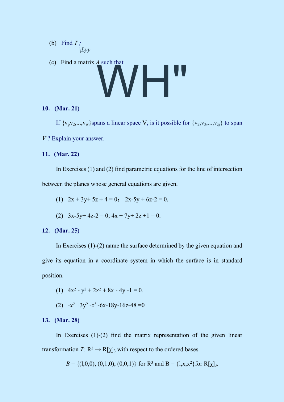 《高等代数与解析几何》英文习题.docx_第3页