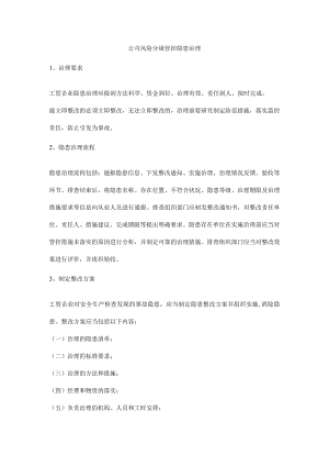 公司风险分级管控隐患治理.docx