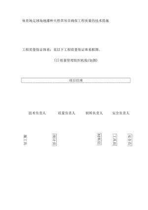 体育场足球场地播种天然草项目确保工程质量的技术措施.docx