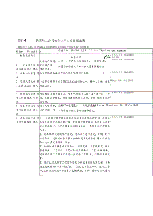 二公司成贵安全大检查记录表12.9.docx