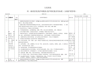 一级质控分级护理评分标准.docx