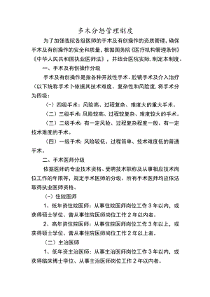 医院手术分级制度.docx
