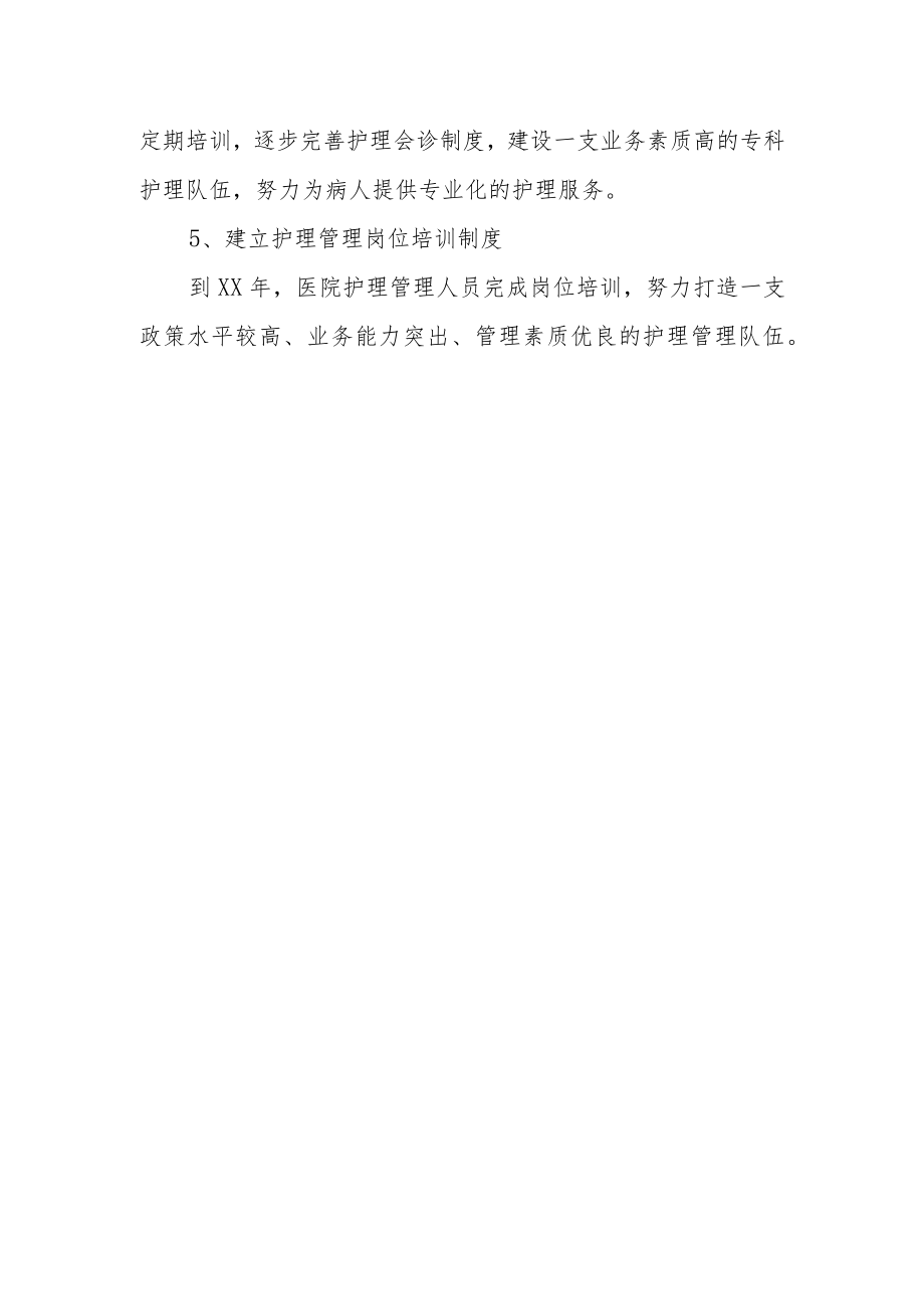 医院护理中长期规划.docx_第3页