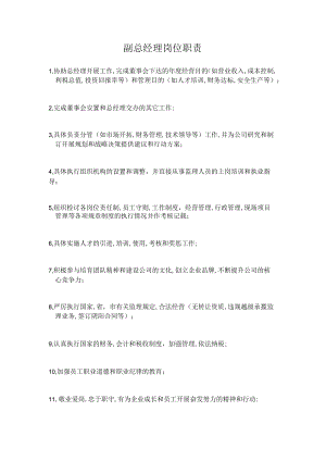 副总经理岗位职责.docx