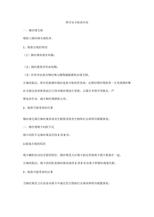 塔吊安全检查内容.docx