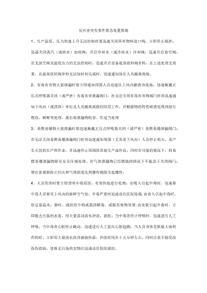 反应釜突发事件紧急处置措施.docx