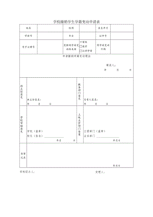 学校撤销学生学籍变动申请表.docx