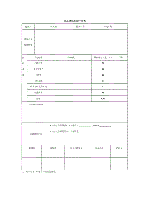 员工提案改善评分表.docx