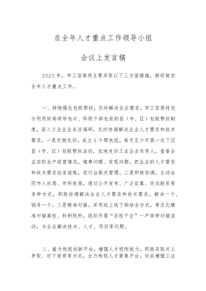 在全年人才重点工作领导小组会议上发言稿.docx